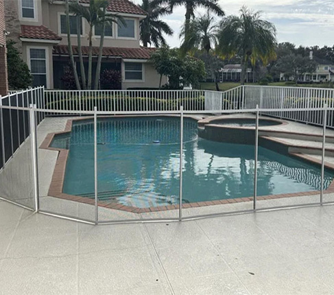 Mesh Pool Fence Options pool fence options