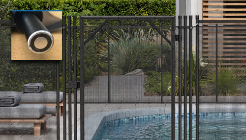 Solid Core Gate Solid Core Gate